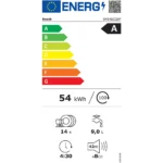 Lave vaisselle 60 cm BOSCH SMS4ECI28F Série 4 SERENITY Silence Plus – Image 5