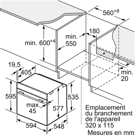 Four encastrable BOSCH HBA572BB4, AutoPilot10