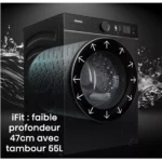 Lave linge séchant hublot HISENSE WD3I8043BBF2 – Image 3