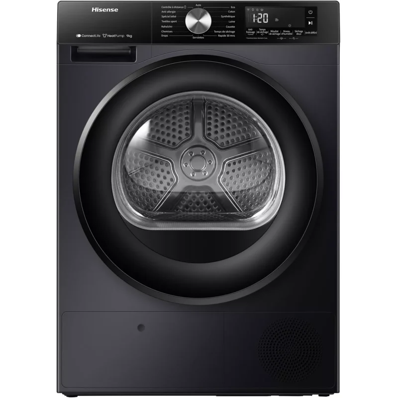 Sèche linge pompe à chaleur HISENSE DH3S902BBCC