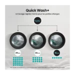 Lave linge hublot HISENSE WF10453SBWL – Image 6