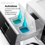 Lave linge hublot HISENSE WF10453SBWL – Image 10