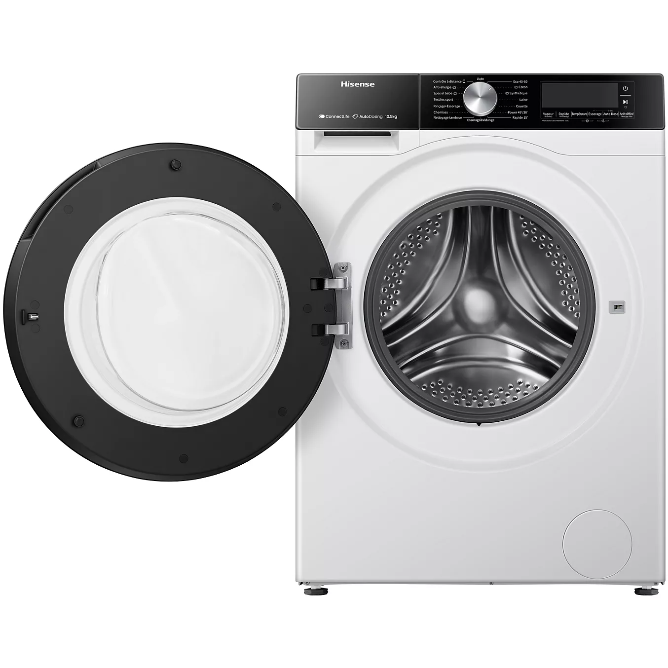6901101835833_h_f_l_1 Lave linge hublot HISENSE WF10453SBWL