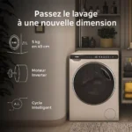 Lave linge compact HAIER HW50-BP12307U1-S – Image 8