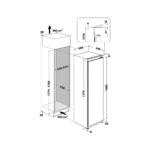 Congélateur encastrable WHIRLPOOL WHSD18F053C1FR – Image 4