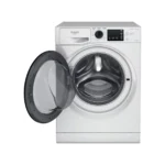 Lave linge séchant hublot encastrable HOTPOINT NDB8635KFR – Image 7