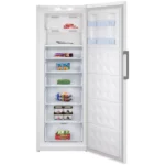 Congélateur armoire BEKO RFNE448E55W