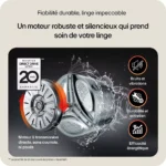 Lave linge hublot LG F34X56WHST – Image 13