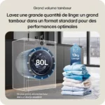 Lave linge hublot LG F34X56WHST – Image 7