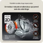 Lave linge hublot LG F14XN55BWS – Image 7