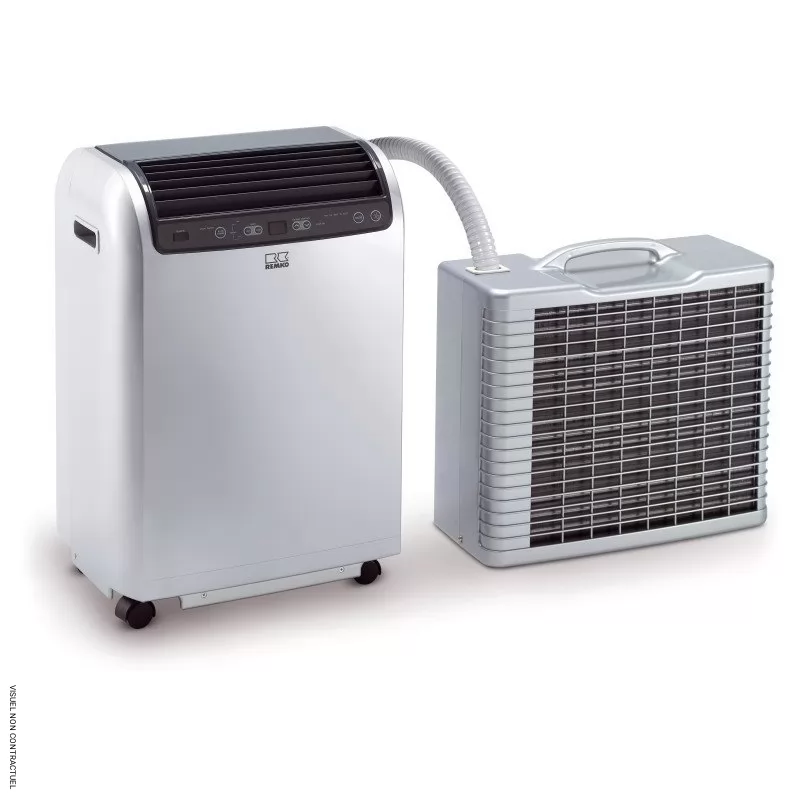 Climatiseur mobile split avec échangeur RKL 495 DC S-LINE - REMKO Climatiseur mobile split avec échangeur RKL 495 DC S-LINE - REMKO