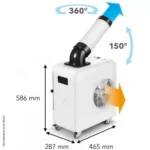 Climatiseur monobloc extérieur électrique monophasé pour climatisation localisée Spotcool PT 2000 SP – Image 4