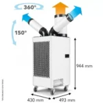 Climatiseur monobloc électrique monophasé – Image 5
