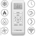 Climatiseur mural PAC-W 2650 SH avec fonction de chauffage – Image 3