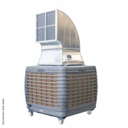 Rafraîchisseur d'air évaporatif mobile gainable 18 000 m³/h TROJAN